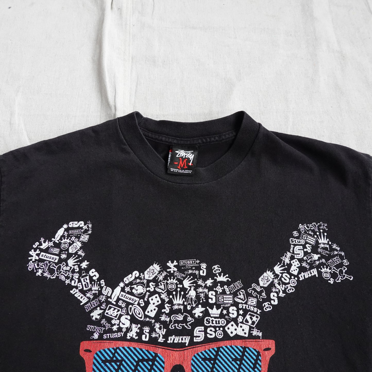 Older Stussy Skull Tee - Size M