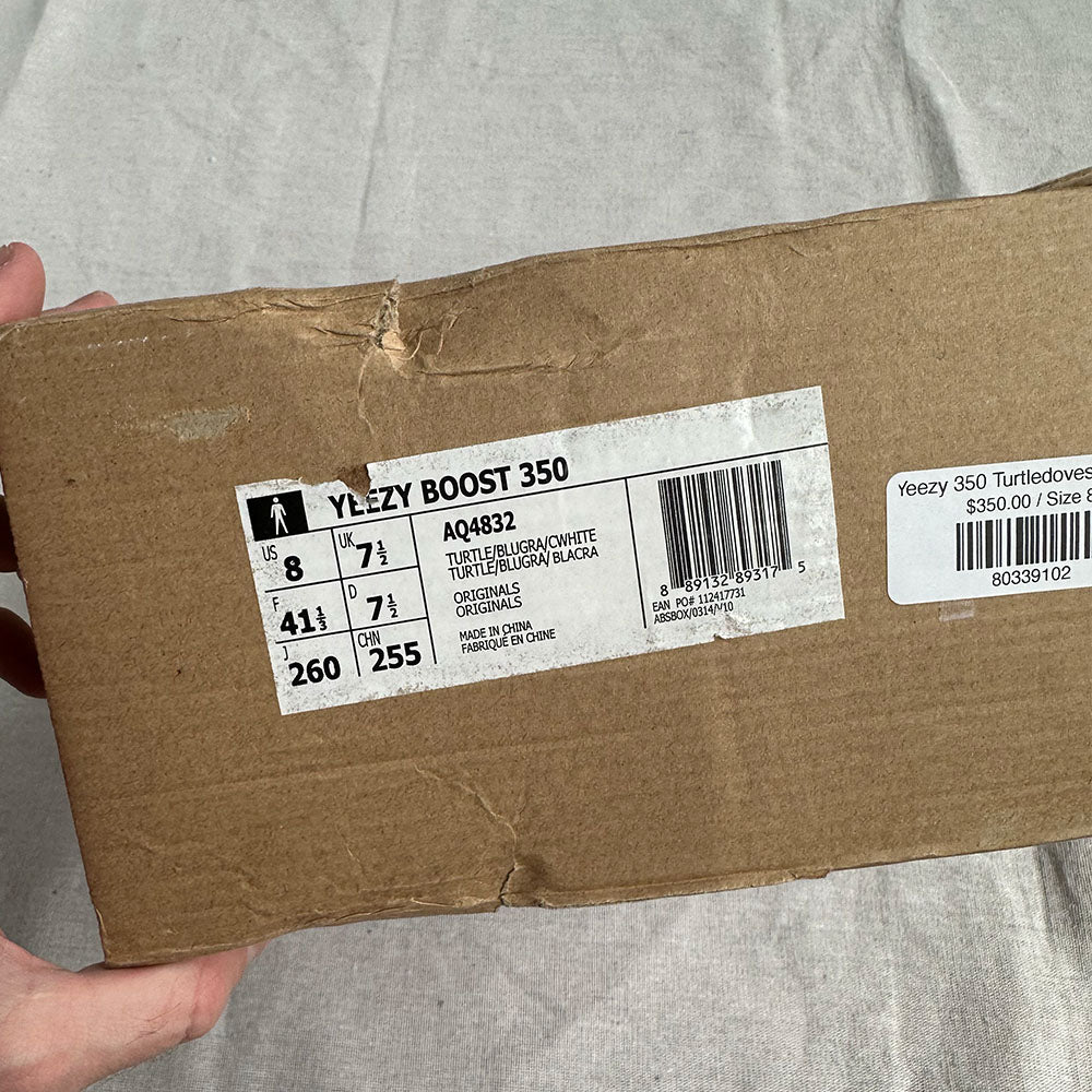 Yeezy 350 Turtledoves - Size 8