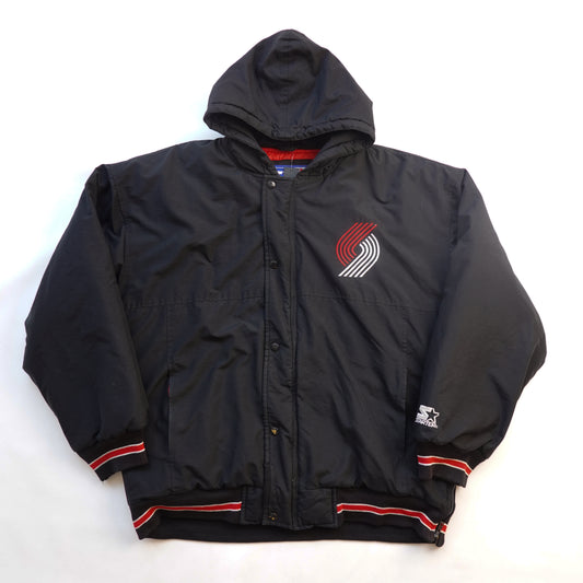 Vintage Starter Trail Blazers Jacket - Size L