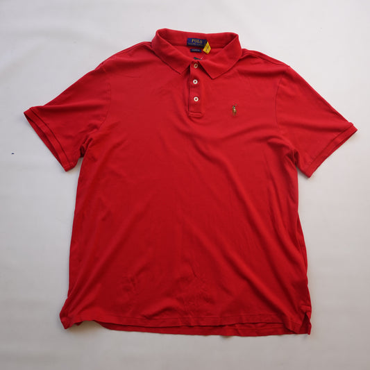 Polo RL Polo Shirt RED - Size L