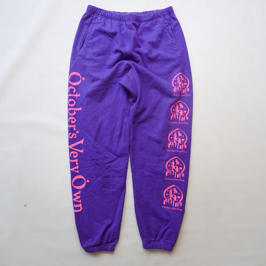 OVO Purple Sweats - Size L