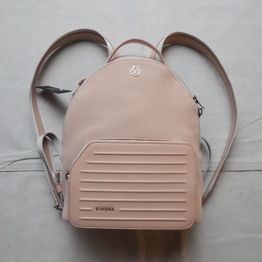 RIMOWA Never Still Desert Rose Pink Canvas Backpack