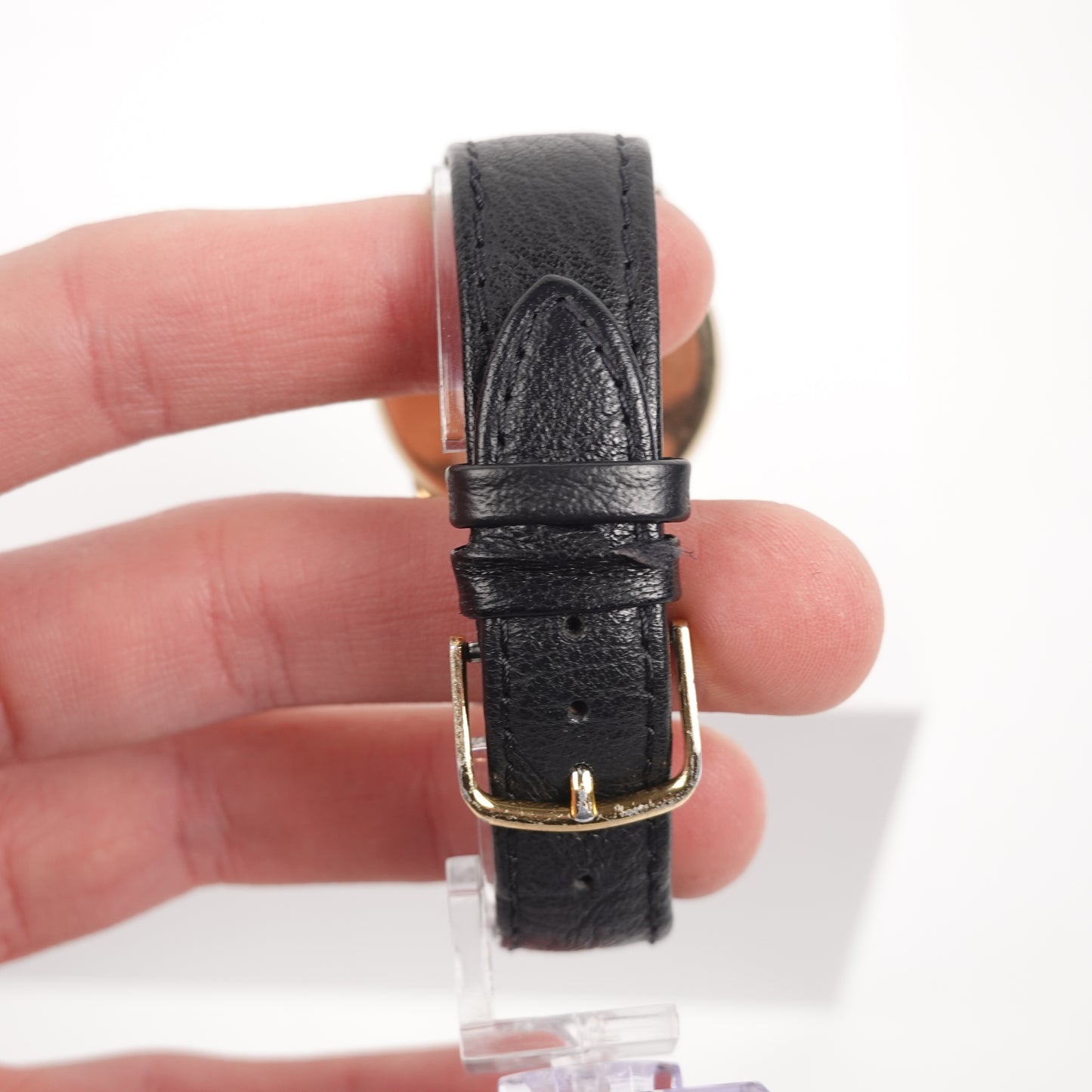 Omega Century 10K Gold filled Cross Hair Manual Wind Watch