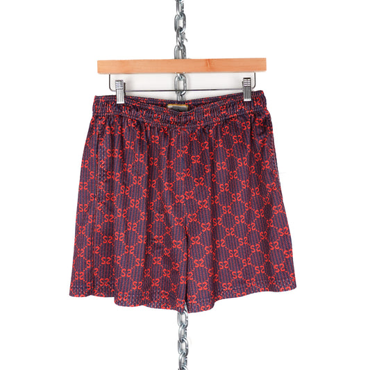 Bravest Monogram Mesh Short - Size L