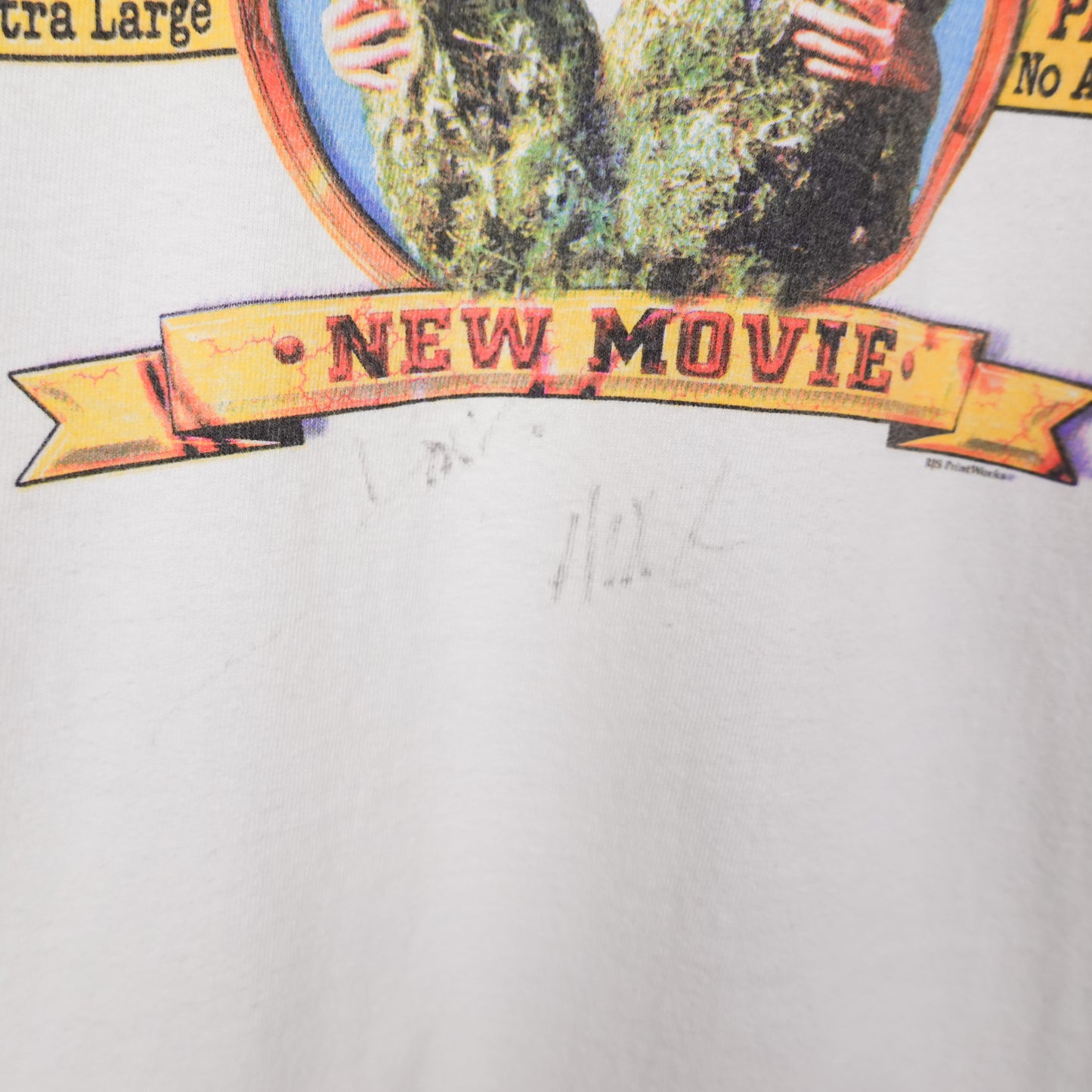 1997 Tommy Chong Best-Buds Movie Promo Tee - Size XL