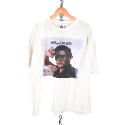 Vintage Johnny Cash Bitter Tears Tee - Size XXL