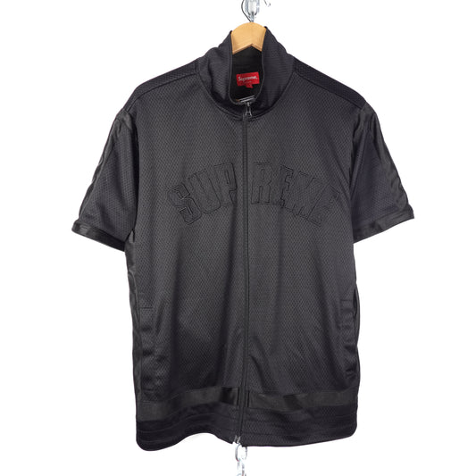 Supreme Mesh Warm Up Zip S/S - Size L