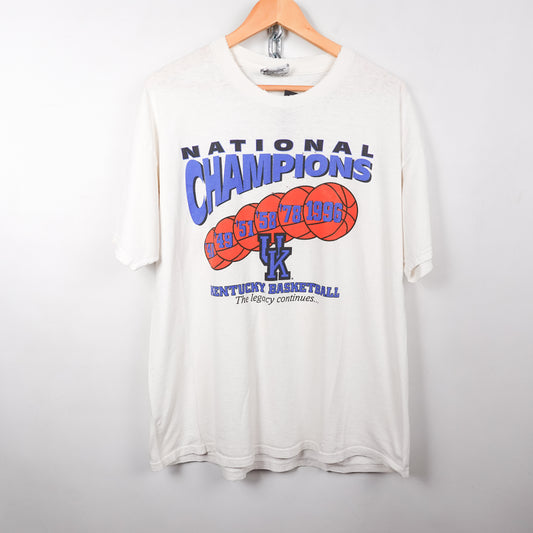 1996 Kentucky Champions Tee - Size XL