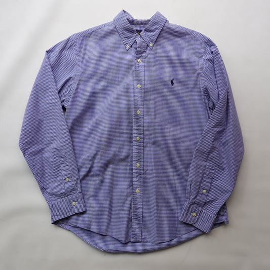Polo RL Blue Dress Shirt - Size L