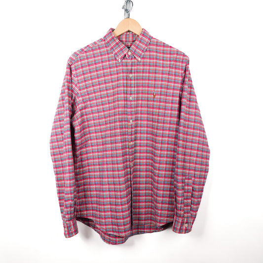 Polo RL Plaid Button Up - Size L