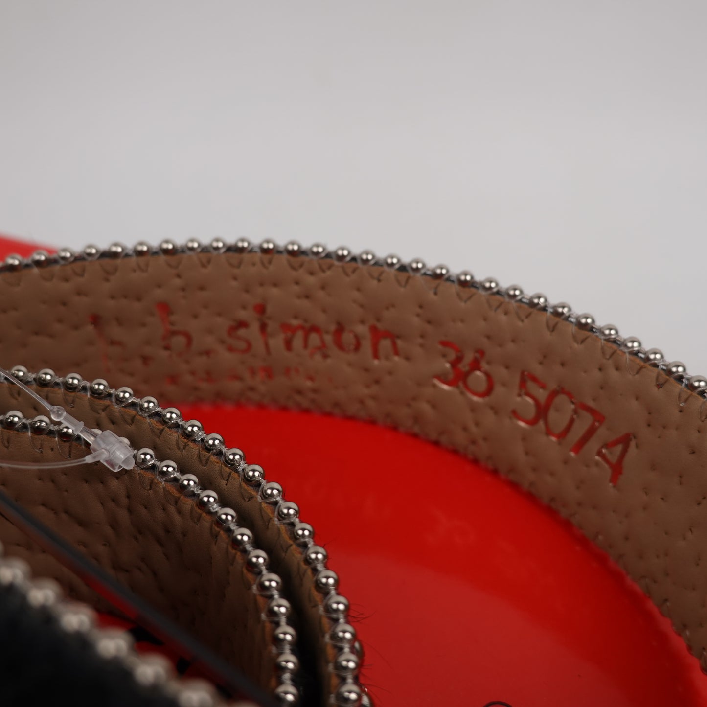 B.B. Simon The Murder Belt - Size 36