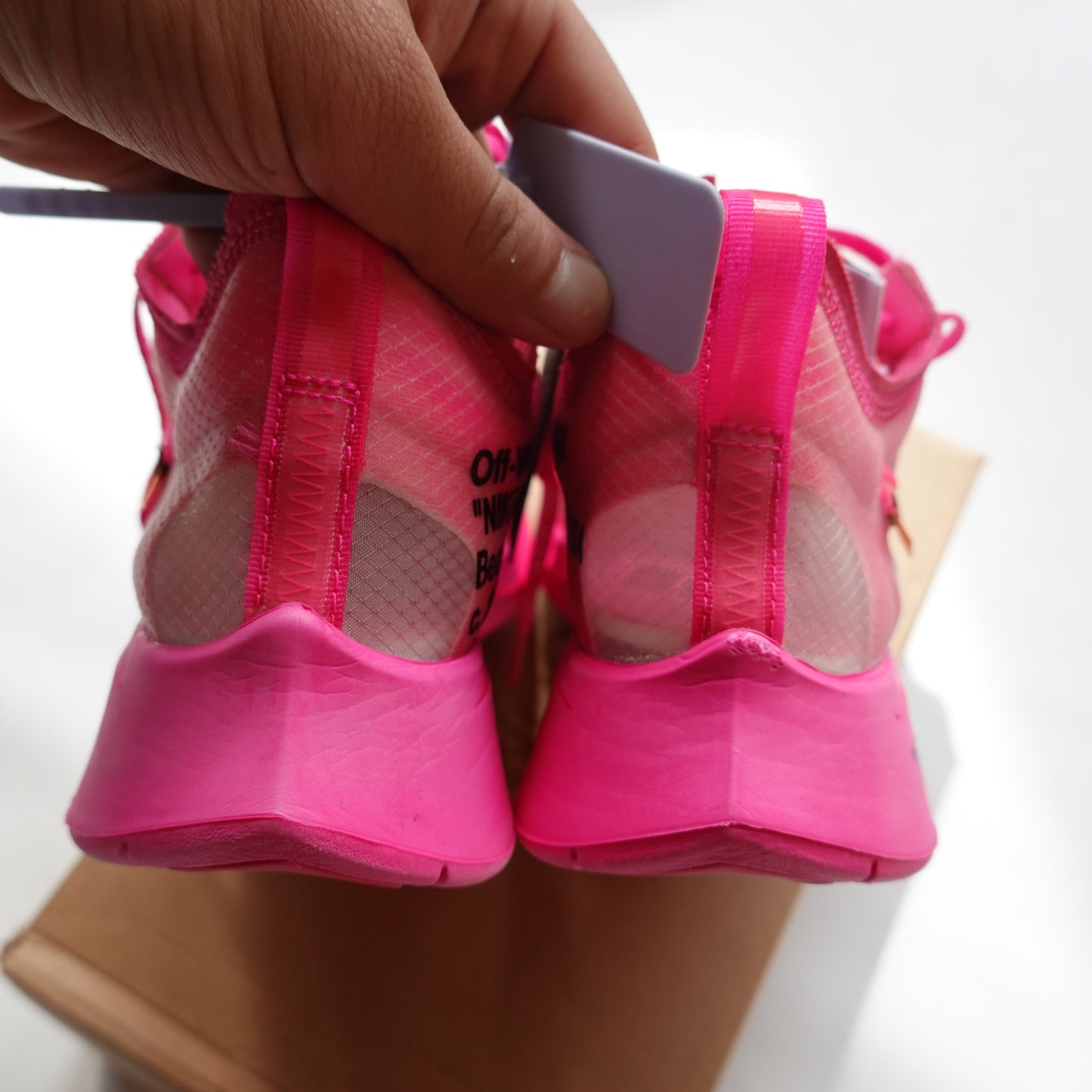 Nike x Off-White Zoom Fly 'Tulip" - Size 8.5