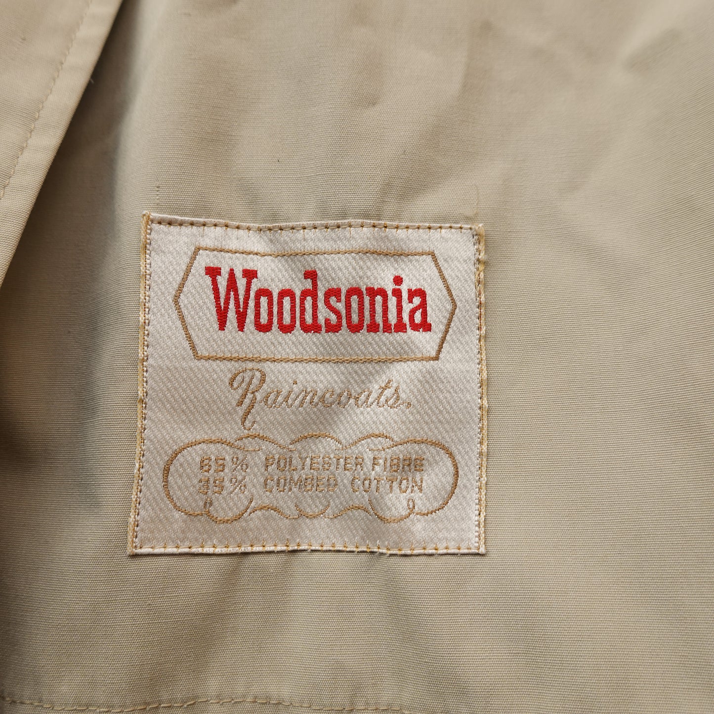 Vintage Woodsonia Trench Coat - Size XXL