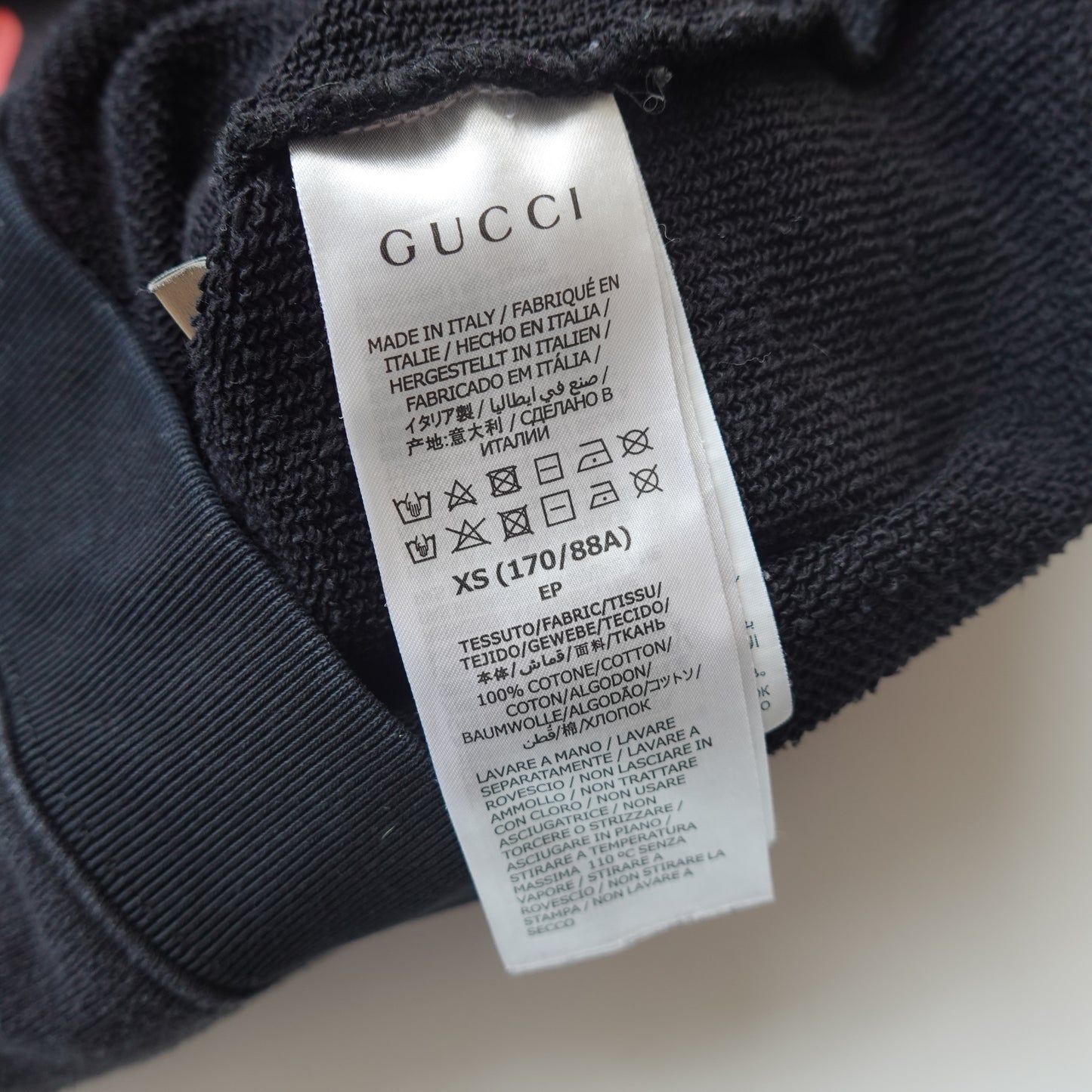 Gucci Mirrored Hoodie - Size XS