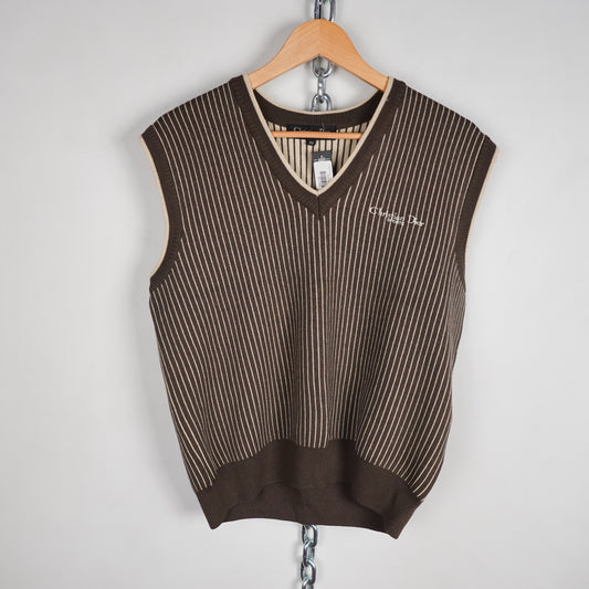 Vintage Christian Dior Sports Sweater Vest - Size S