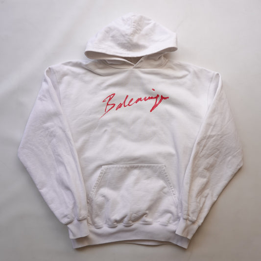 Balenciaga Paint Logo Hoodie - Size L
