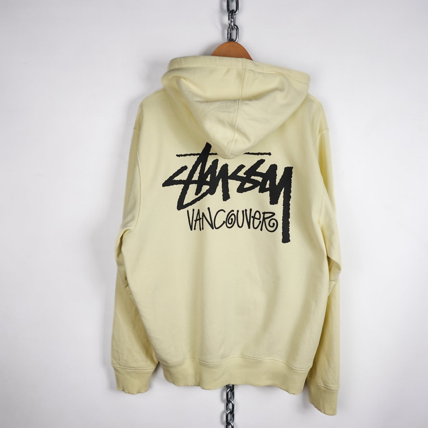 Stussy Vancouver Zip Up Hoodie - Size L