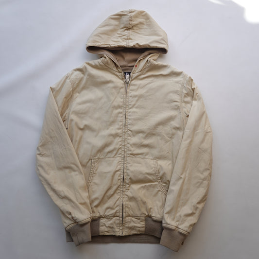 Vintage Stussy Thermal Lined Khaki Jacket - Size M