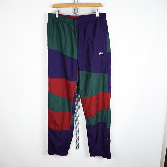 Stussy Multi Panel Track Pants - Size L