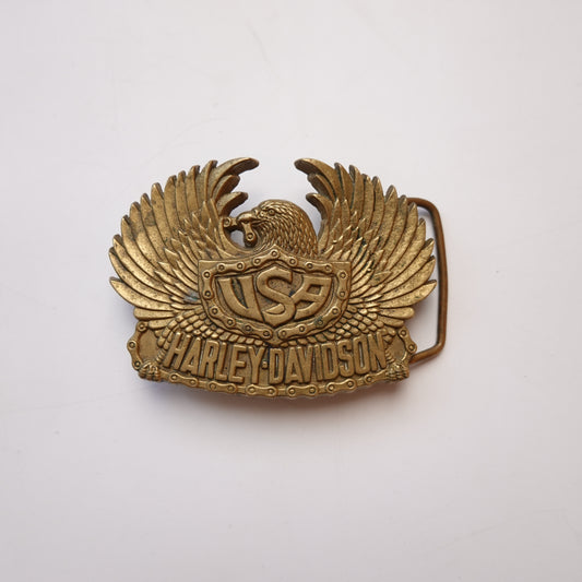 1980 Harley Davidson Brass Buckle