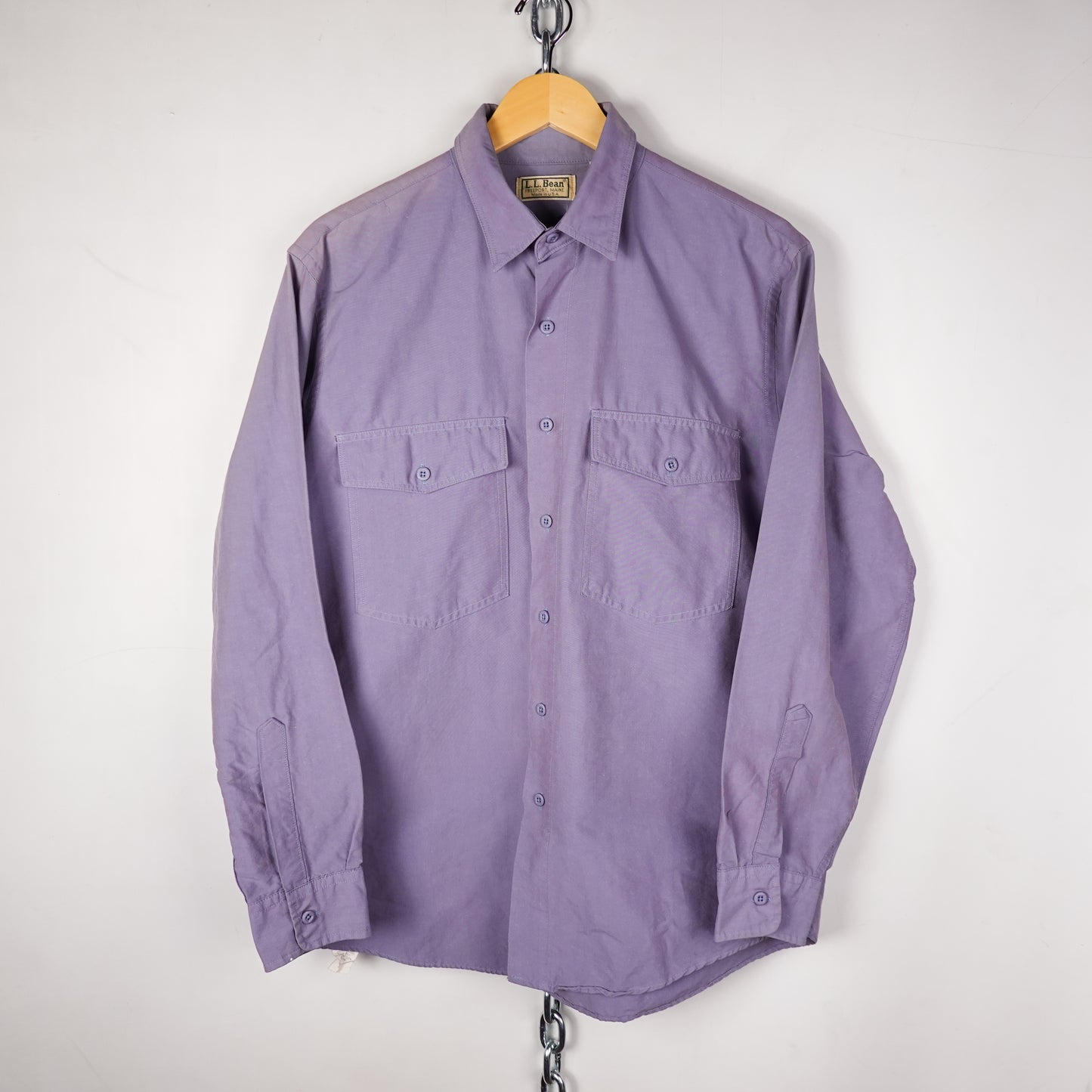 Vintage L.L Beam Button Up - Size L