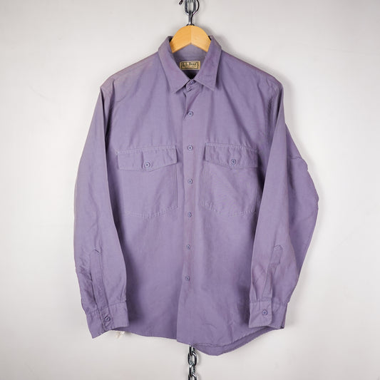 Vintage L.L Beam Button Up - Size L