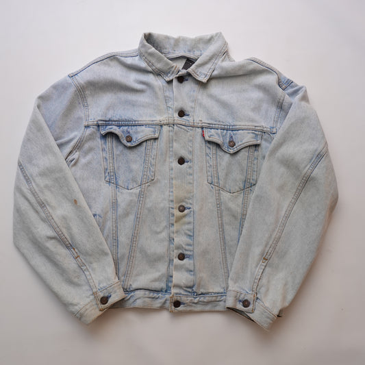 1990s Levi's Light Wash Denim Jacket - Size M