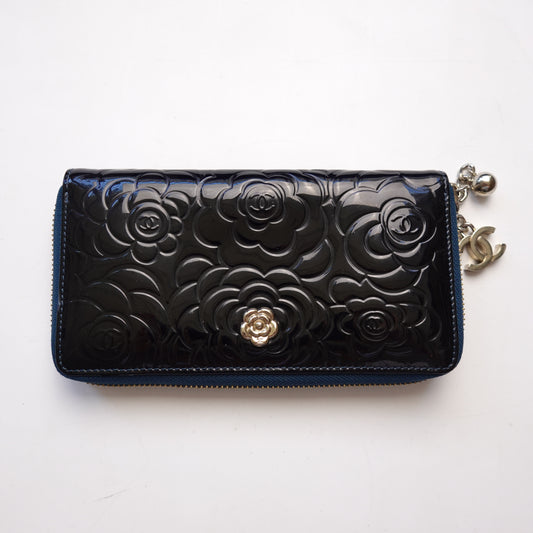 Chanel Camellia Long Wallet