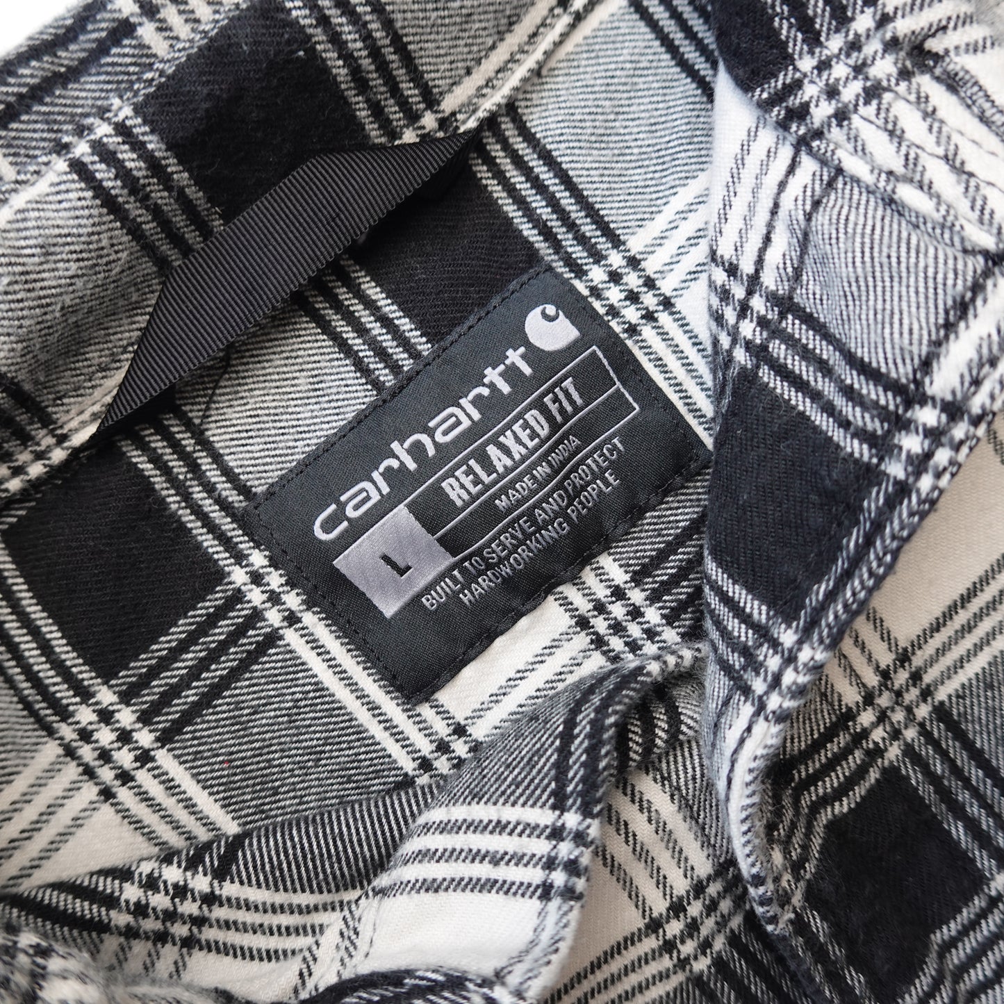 Carhartt Relaxed Fit Plaid Button Up - Size XL