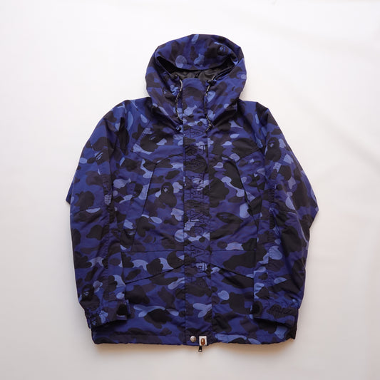 Bape Blue Camo Jacket - Size L