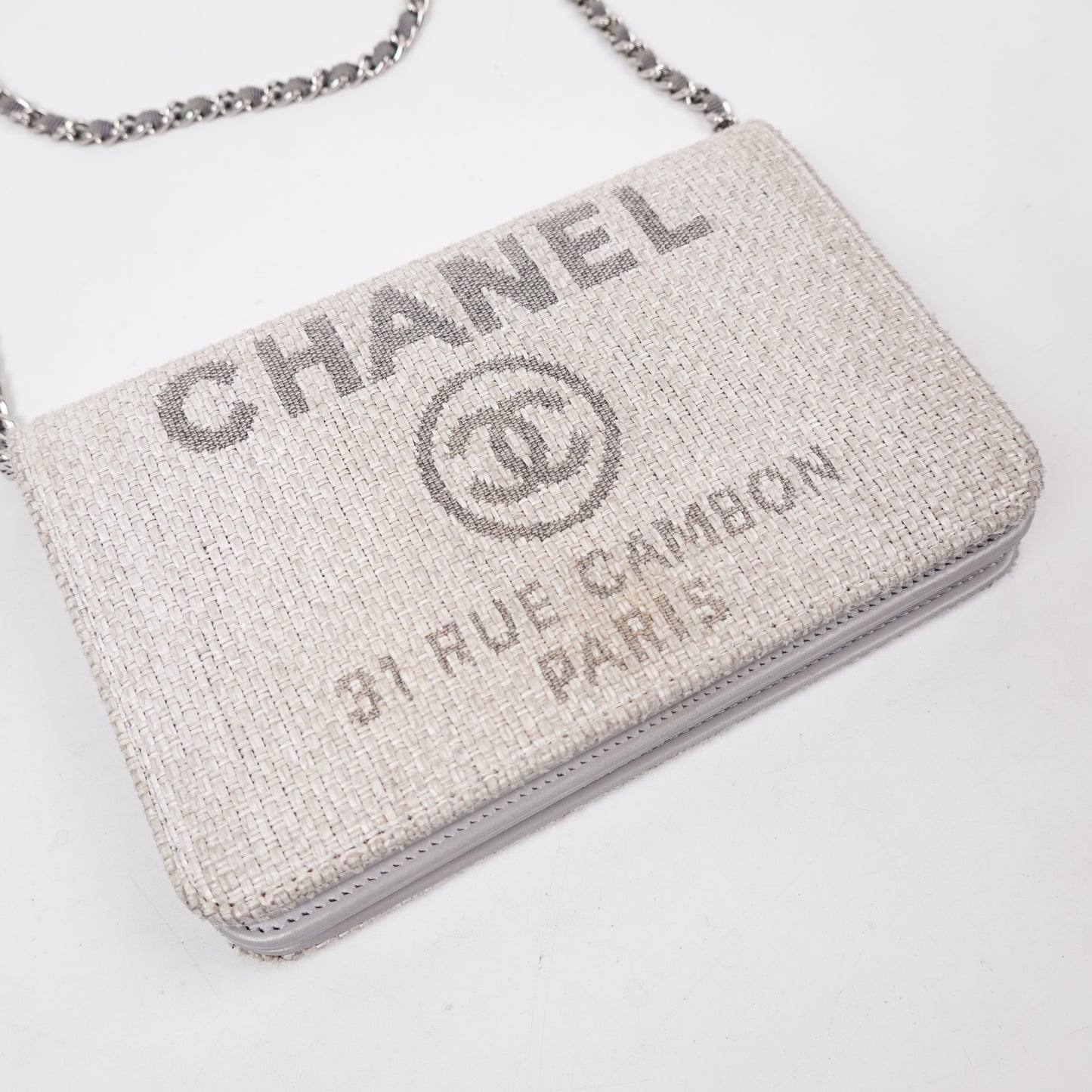 Chanel Deauville Tweed Wallet on Chain