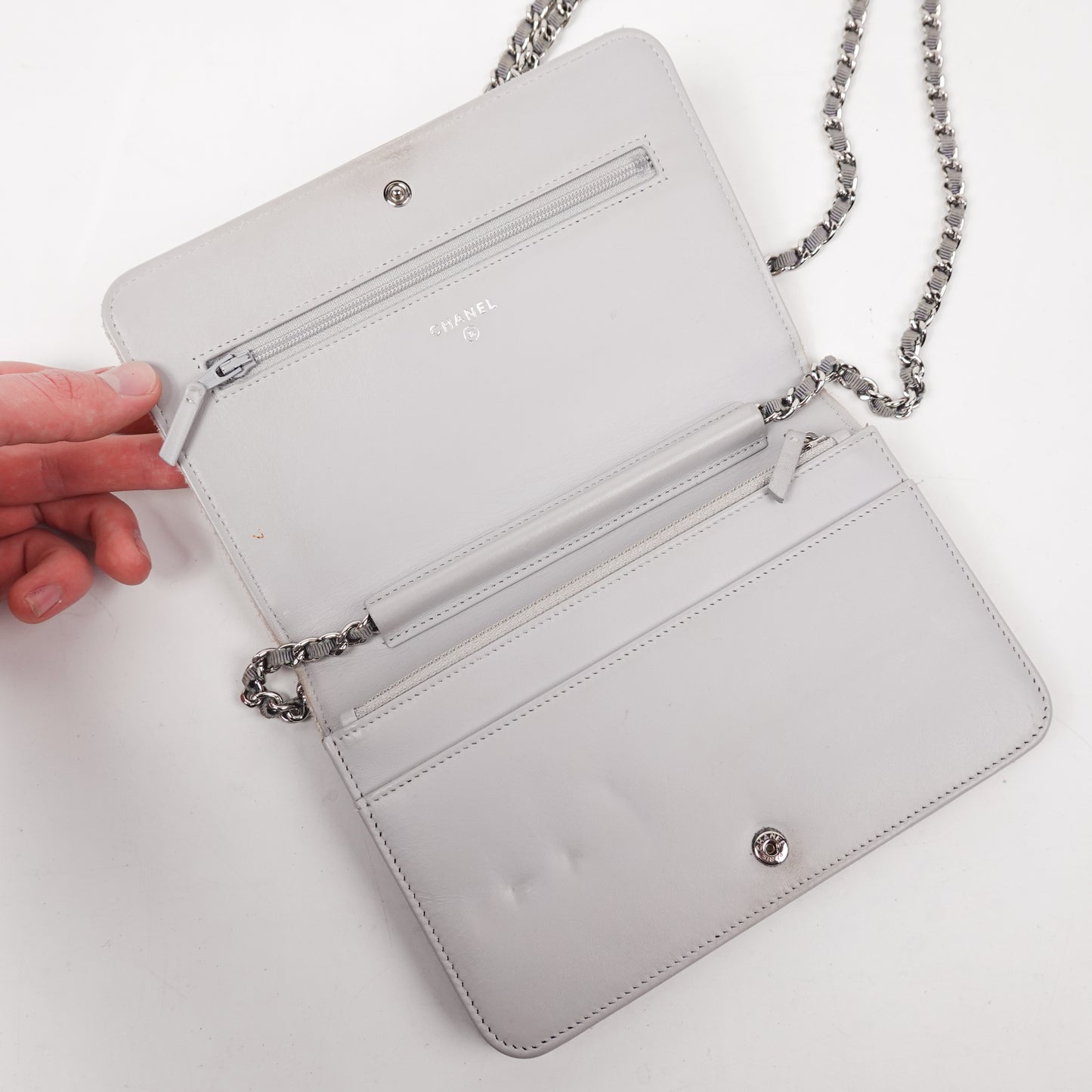 Chanel Deauville Tweed Wallet on Chain