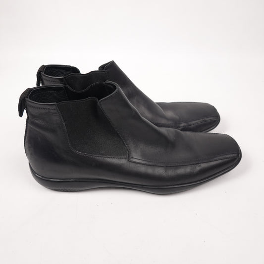 Prada Leather Chelsea Boots - Size 11