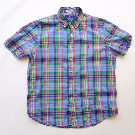 Polo RL Mutli Colour SS Button Up - Size L