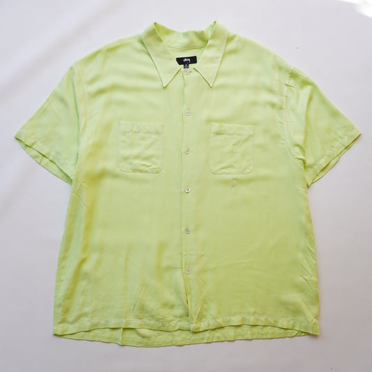 Stussy Sorbet SS Button Up - Size XL