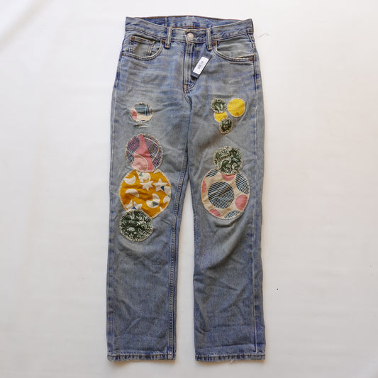 Levis Repaired 516 Jeans - Size 30