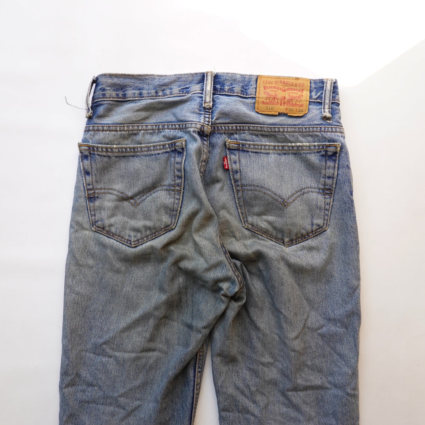 Levis Repaired 516 Jeans - Size 30