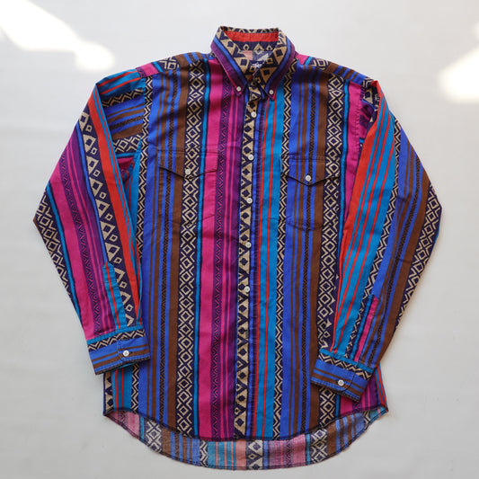 Vintage Wrangler Cowboy Cut Shirt - Size XL