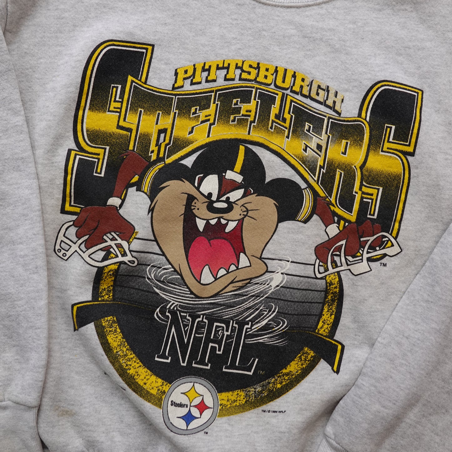 Vintage Steelers Taz Crewneck - Size M