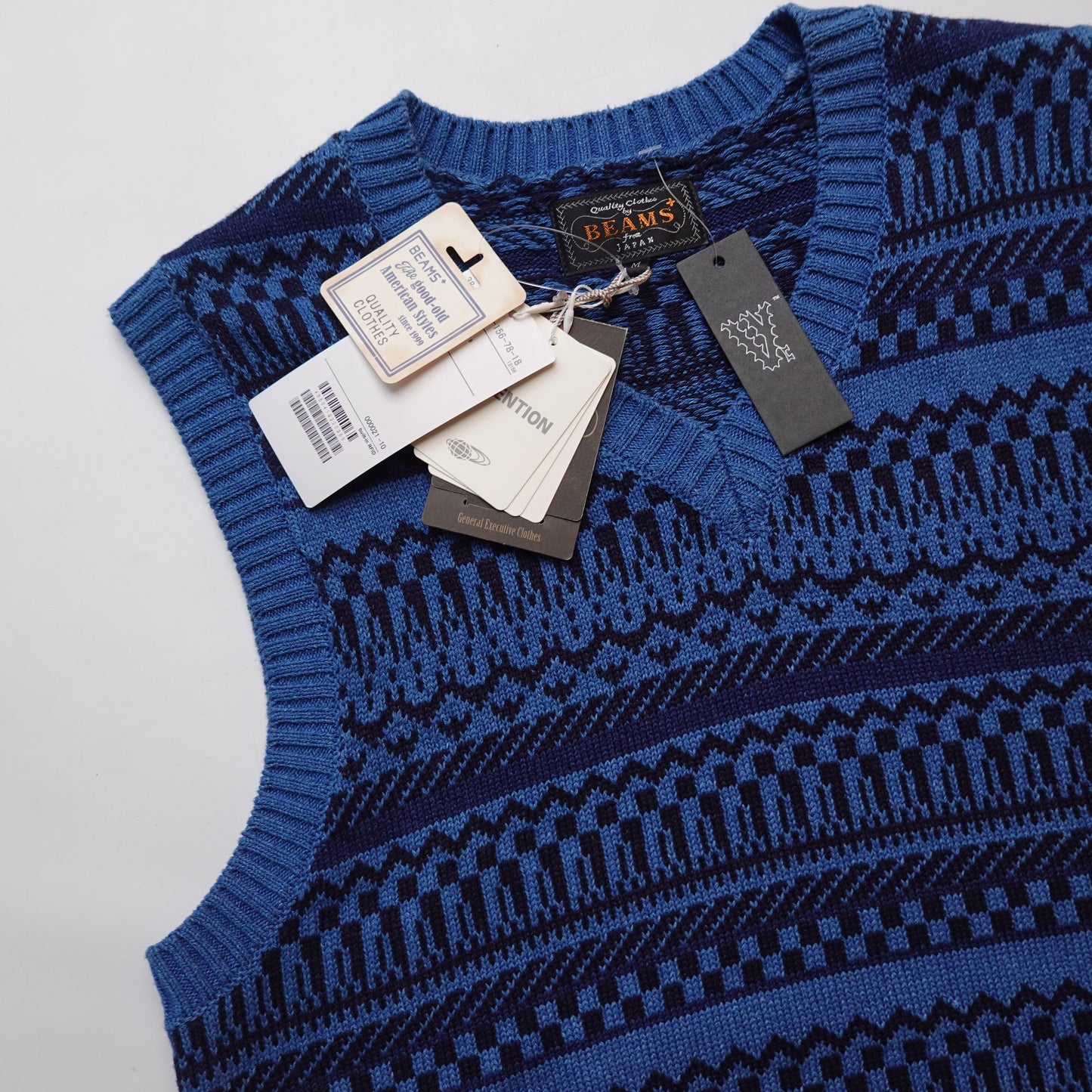 Beams Knit Vest - Size M