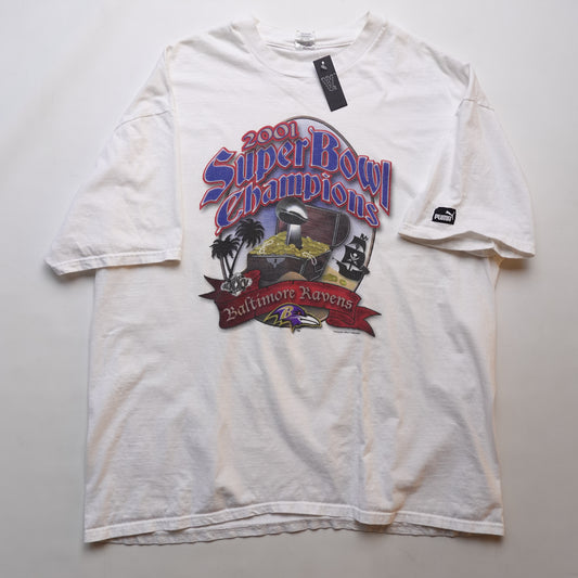 2001 Baltimore Ravens Tee - Size XL