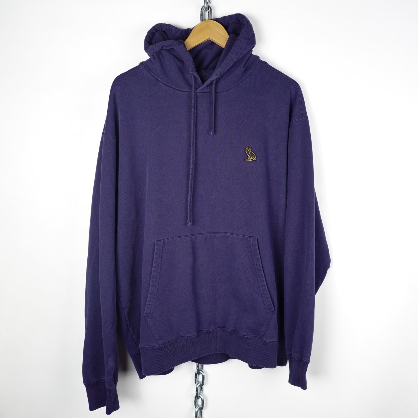 OVO Essentials Navy Hoodie - Size XL