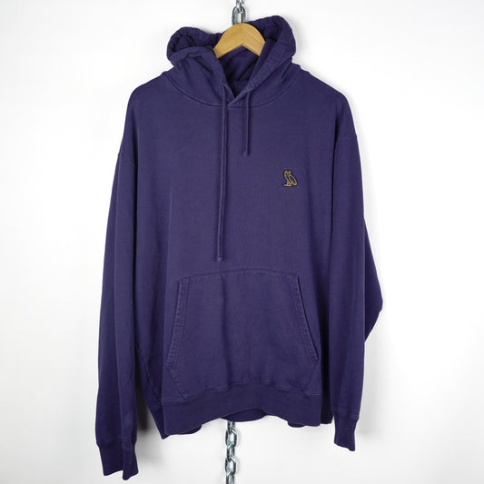 OVO Essentials Navy Hoodie - Size XL