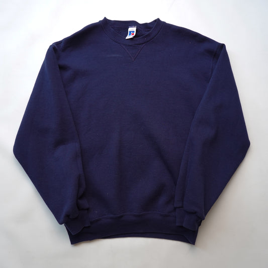 Vintage Russel Navy Crew - Size L