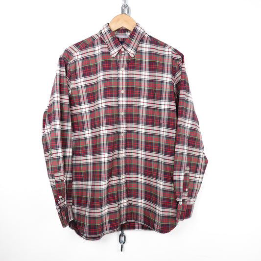 Polo RL Red & Navy Button up - Size L
