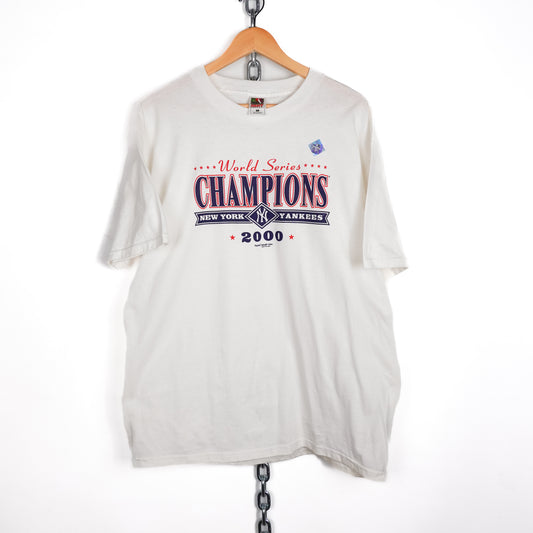 2000 World Series Champion Yankees Tee - Size XL