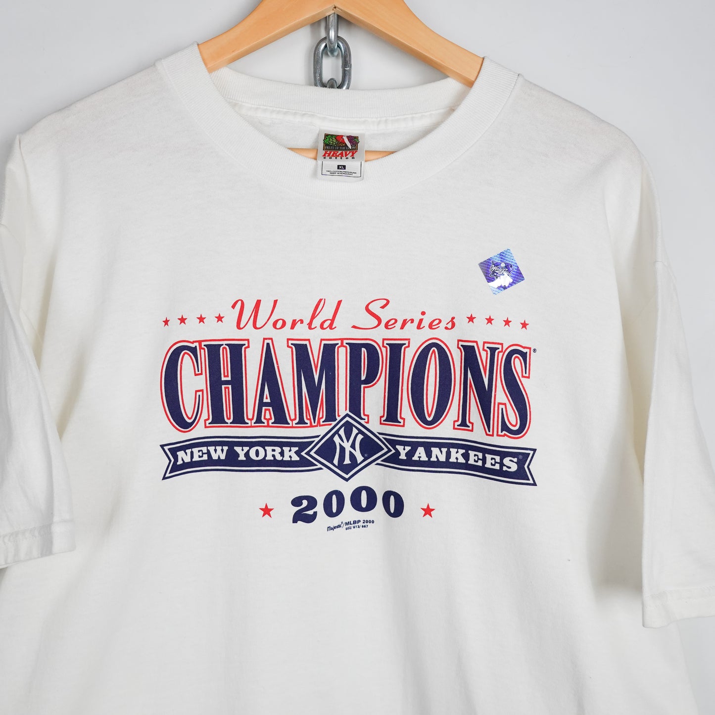 2000 World Series Champion Yankees Tee - Size XL
