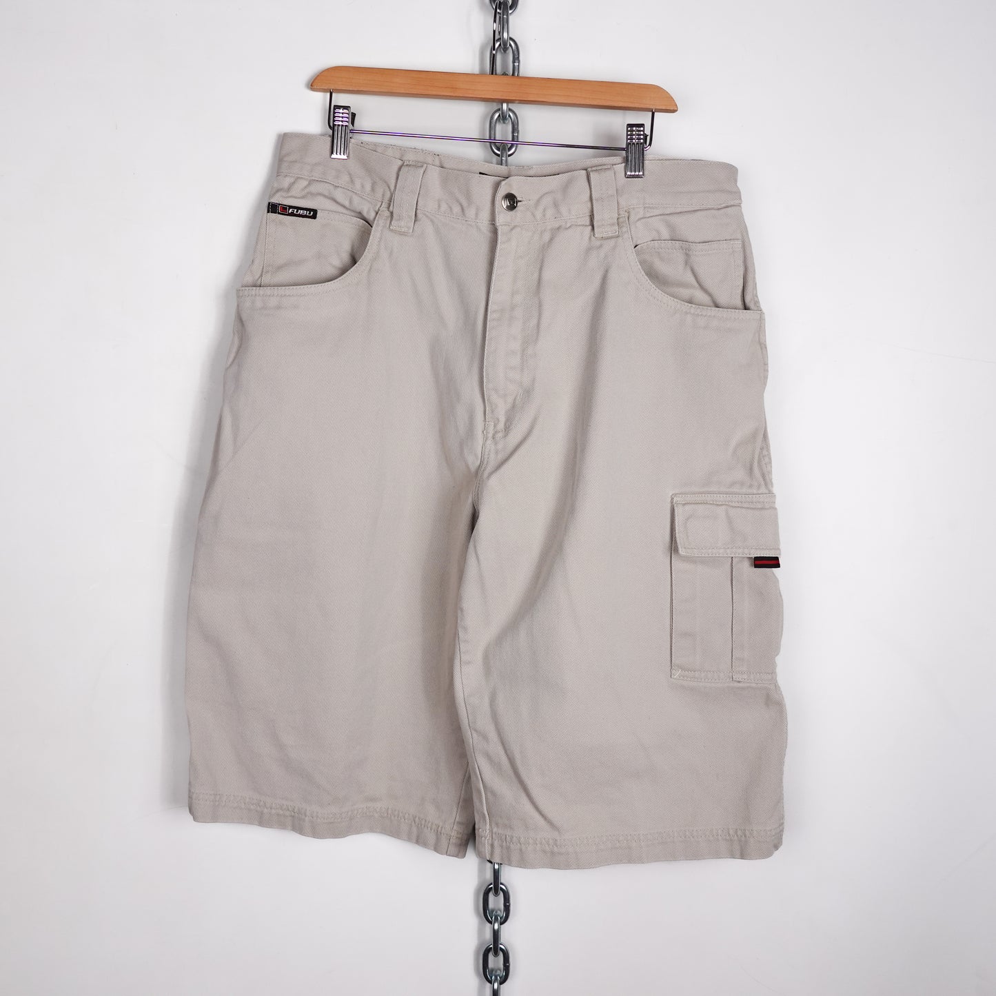 Y2K FUBU Cargo Shorts - Size 35