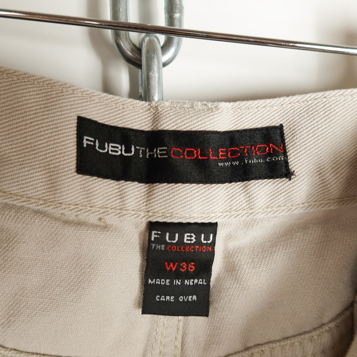 Y2K FUBU Cargo Shorts - Size 35