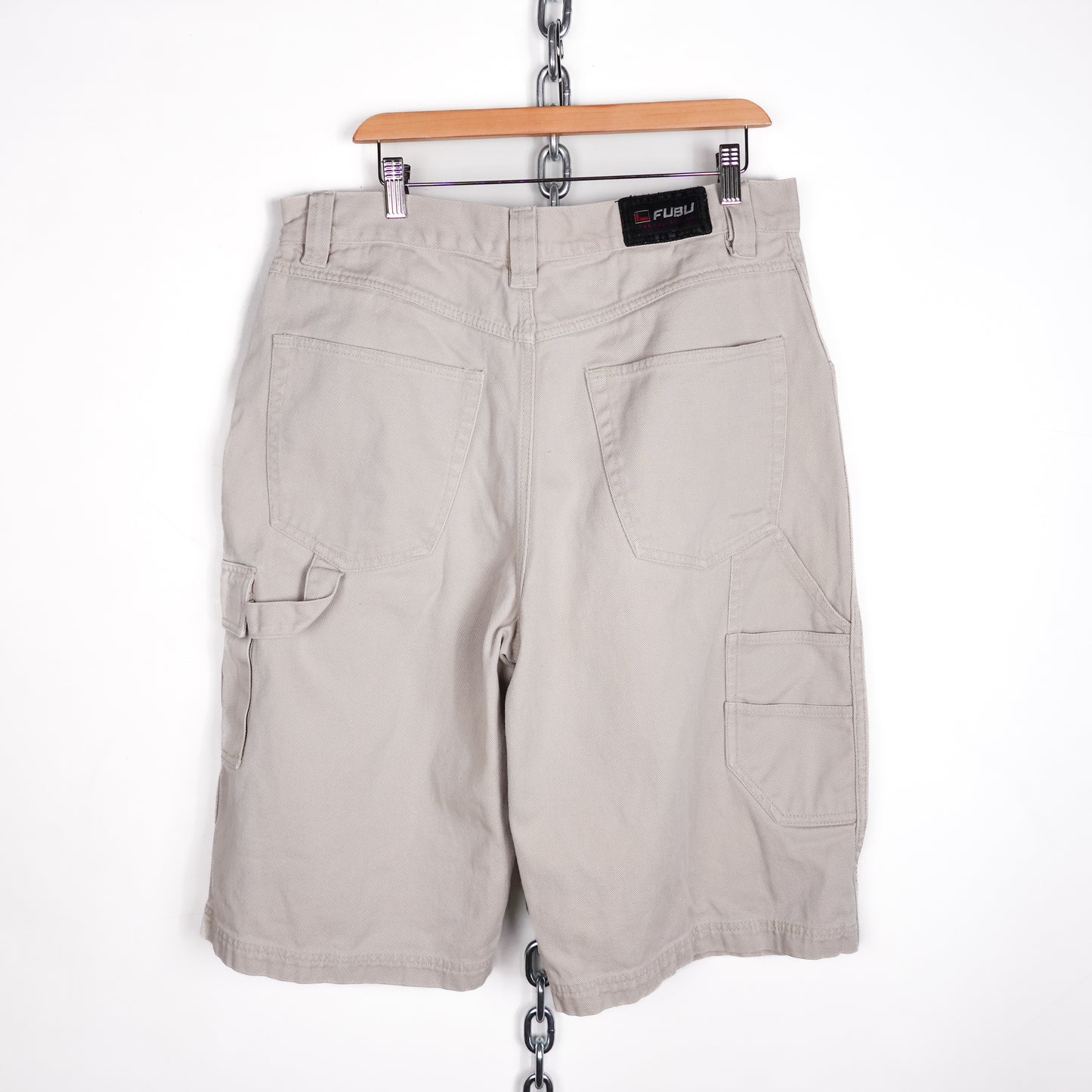 Y2K FUBU Cargo Shorts - Size 35
